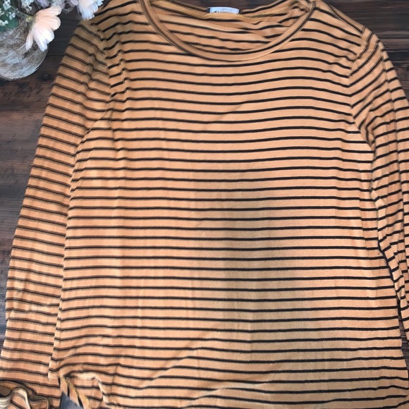 bombom Tops - Stripped long sleeve tee